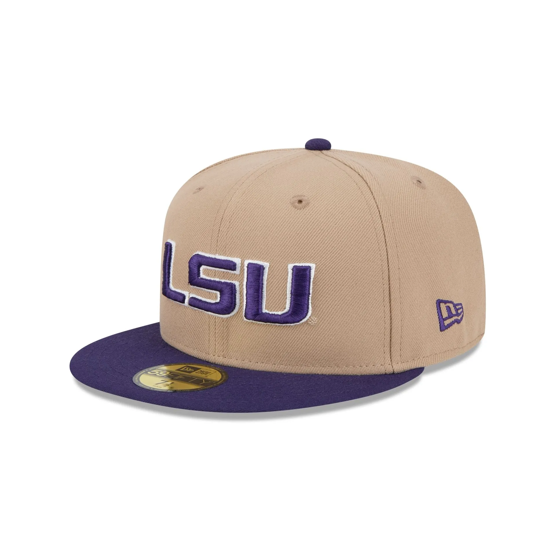 LSU Tigers Camel 59FIFTY Fitted Hat sold by New Era