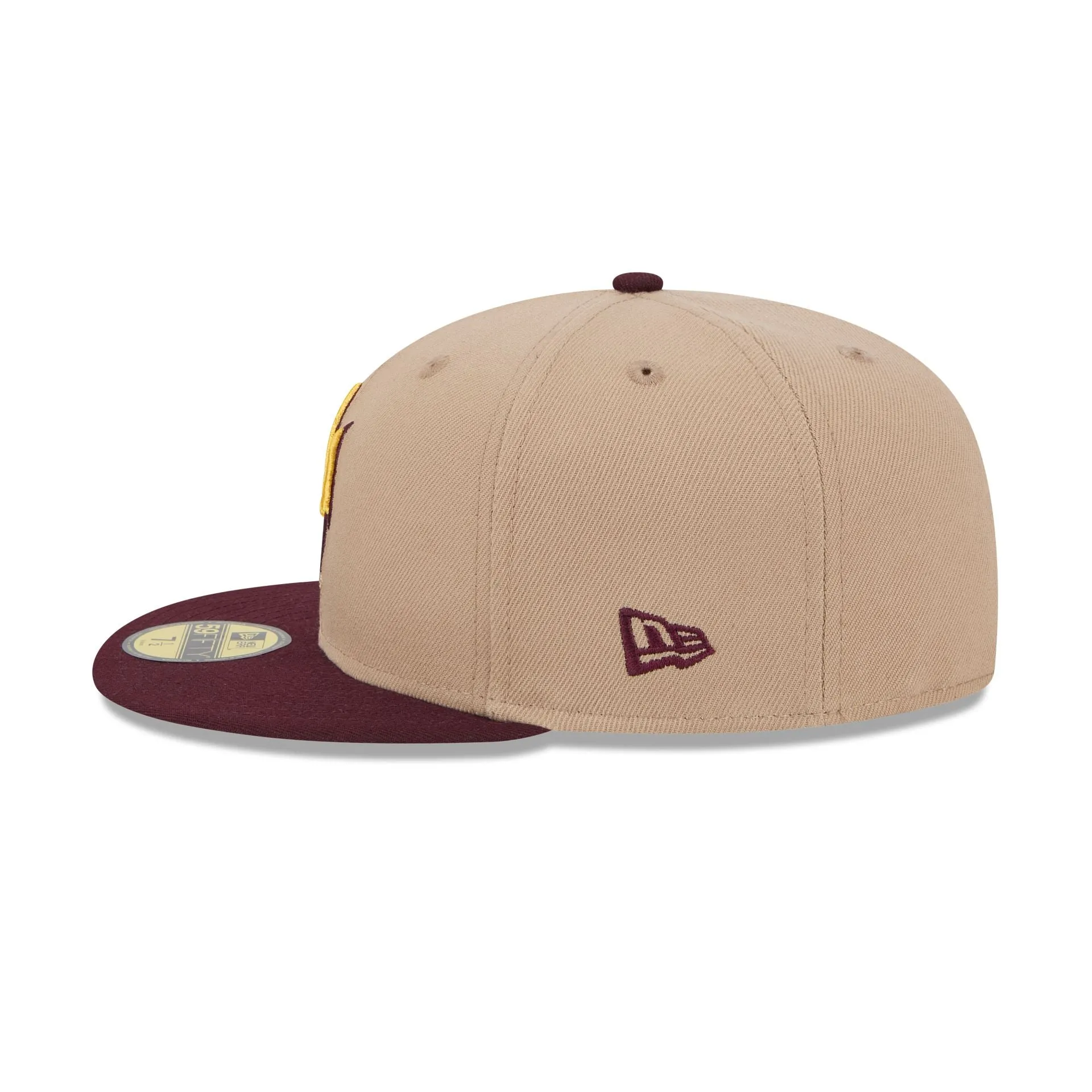 Arizona State Sun Devils Camel 59FIFTY Fitted Hat sold by New Era product image thumbnail 4