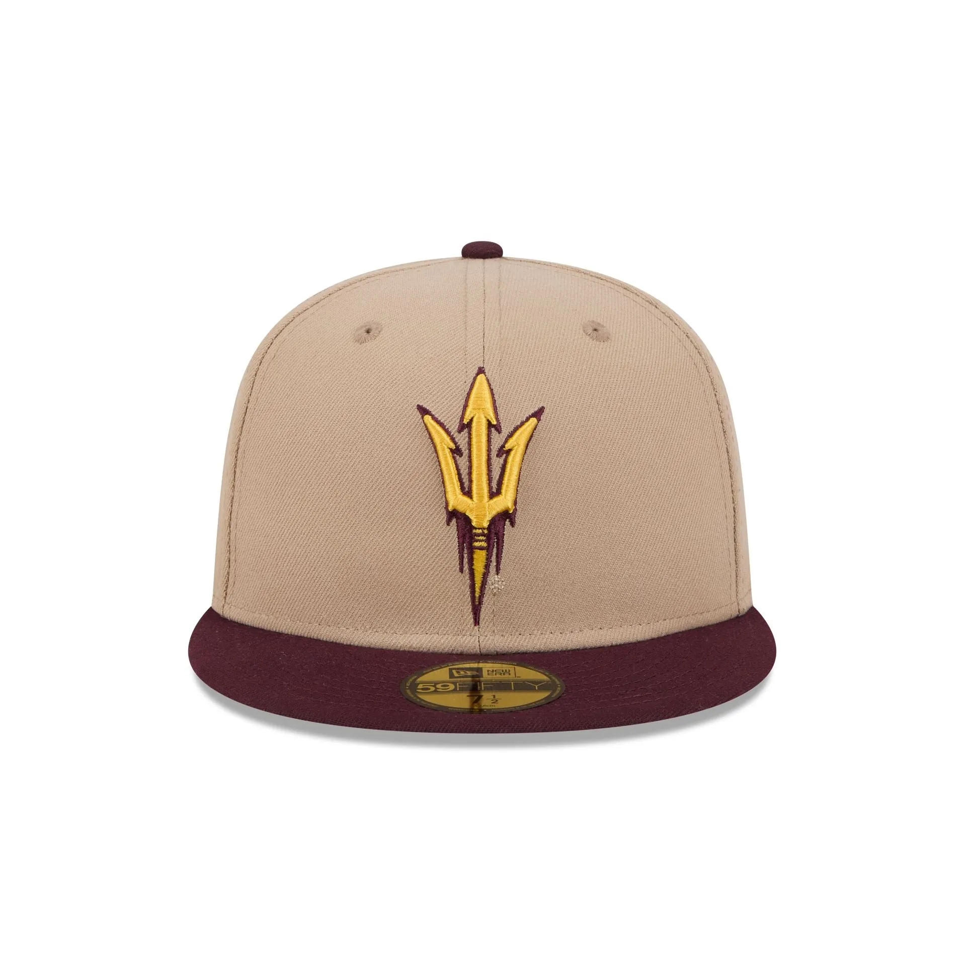 Arizona State Sun Devils Camel 59FIFTY Fitted Hat sold by New Era product image thumbnail 2