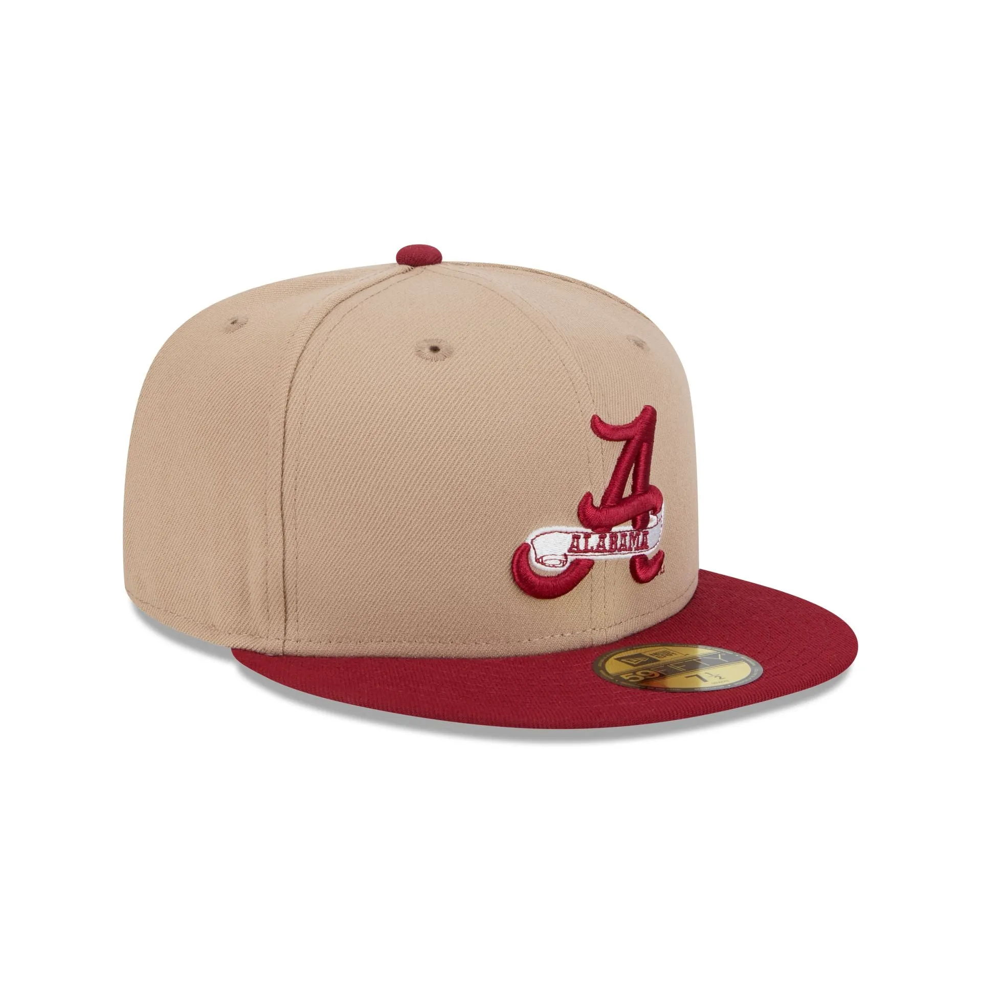 Alabama Crimson Tide Camel College Vault 59FIFTY Fitted Hat sold by New Era product image thumbnail 3