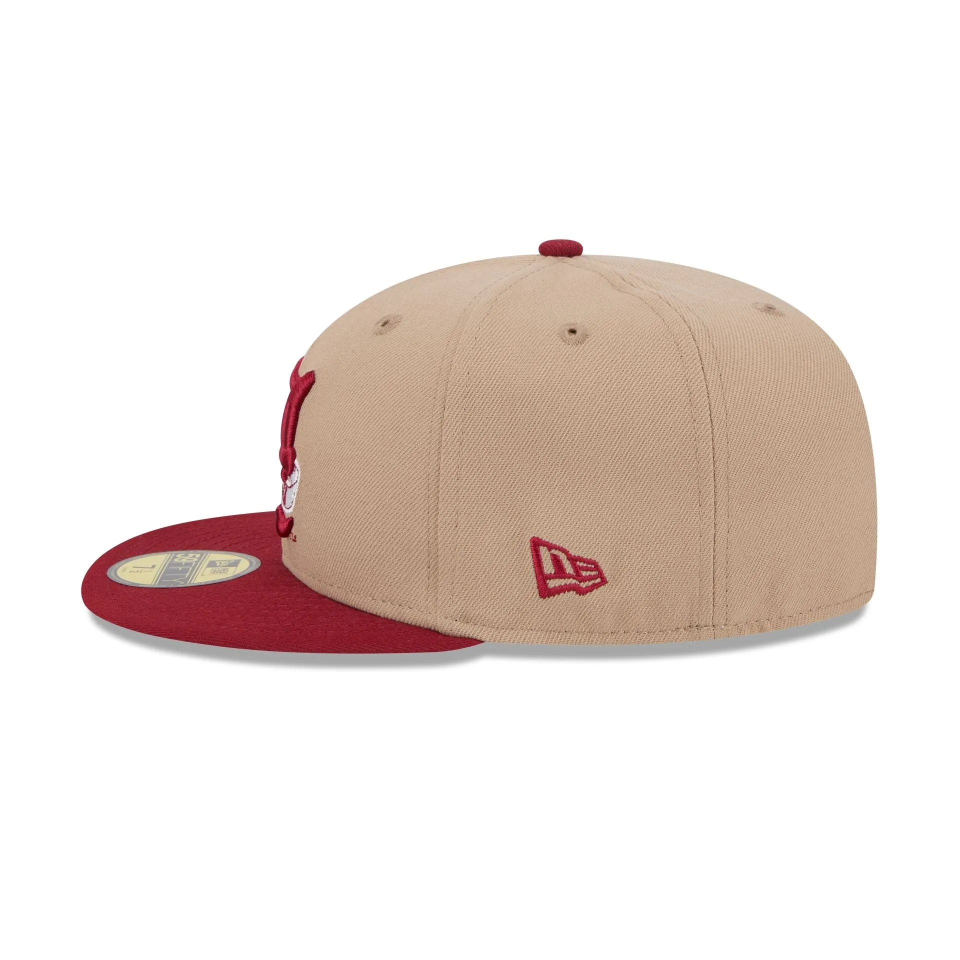 Alabama Crimson Tide Camel College Vault 59FIFTY Fitted Hat sold by New Era product image thumbnail 4