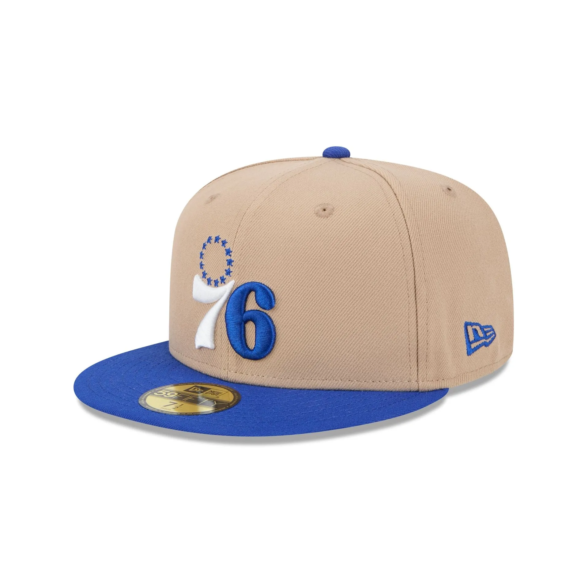 Philadelphia 76ers Camel 59FIFTY Fitted Hat sold by New Era