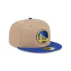Golden State Warriors Camel 59FIFTY Fitted Hat sold by New Era