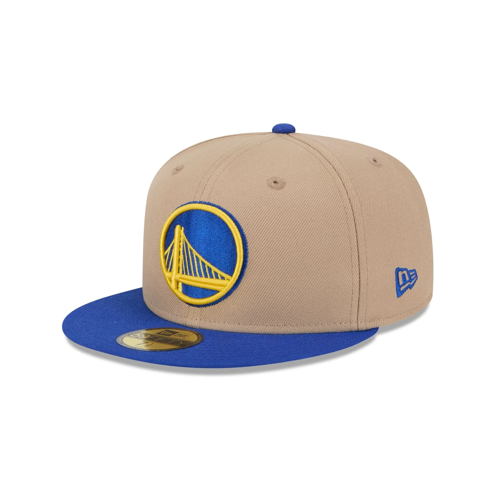 Golden State Warriors Camel 59FIFTY Fitted Hat sold by New Era
