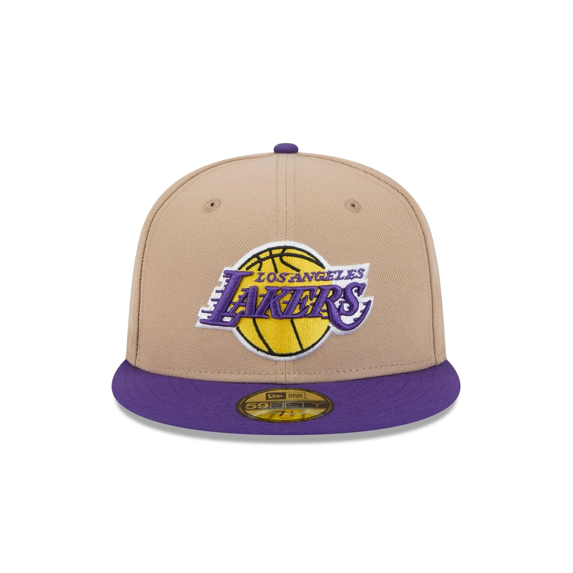Los Angeles Lakers Camel 59FIFTY Fitted Hat sold by New Era product image thumbnail 2