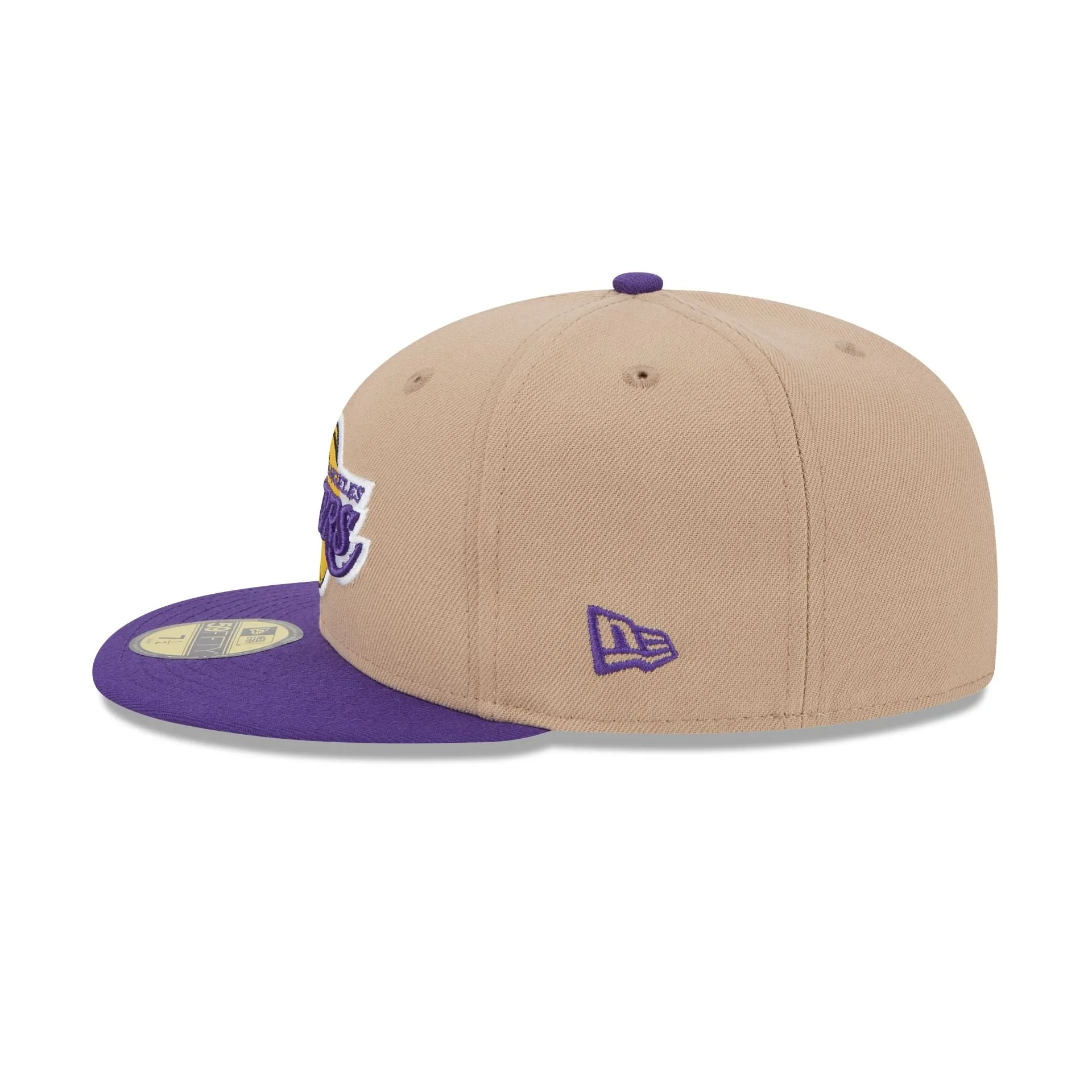 Los Angeles Lakers Camel 59FIFTY Fitted Hat sold by New Era product image thumbnail 4