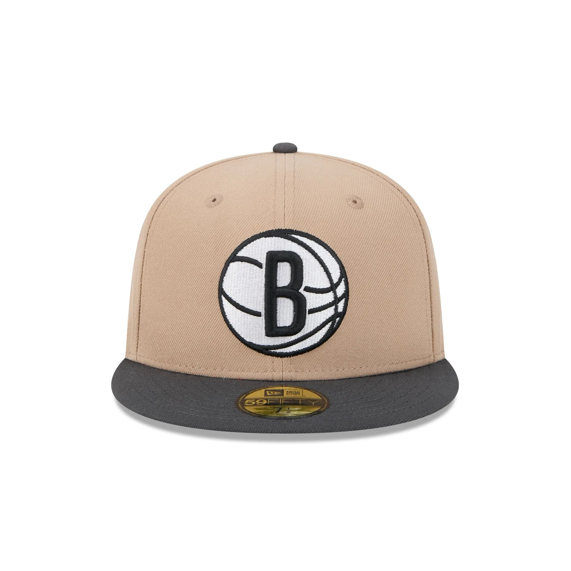Brooklyn Nets Camel 59FIFTY Fitted Hat sold by New Era product image thumbnail 2