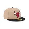 Chicago Bulls Camel 59FIFTY Fitted Hat sold by New Era