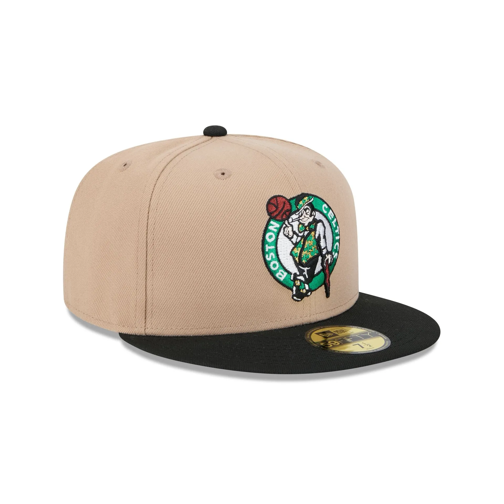 Boston Celtics Camel 59FIFTY Fitted Hat sold by New Era product image thumbnail 3