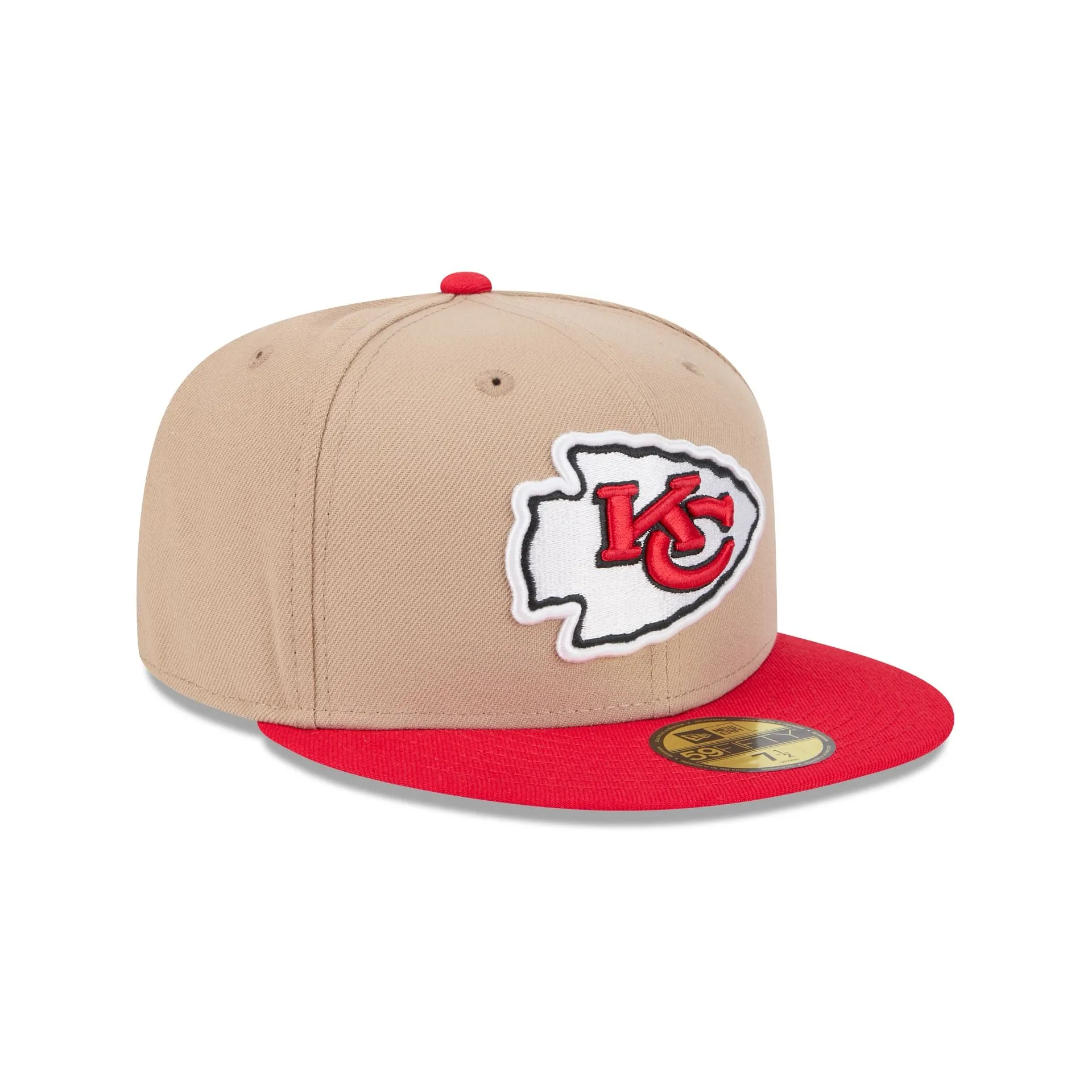 Kansas City Chiefs Camel 59FIFTY Fitted Hat sold by New Era product image thumbnail 3