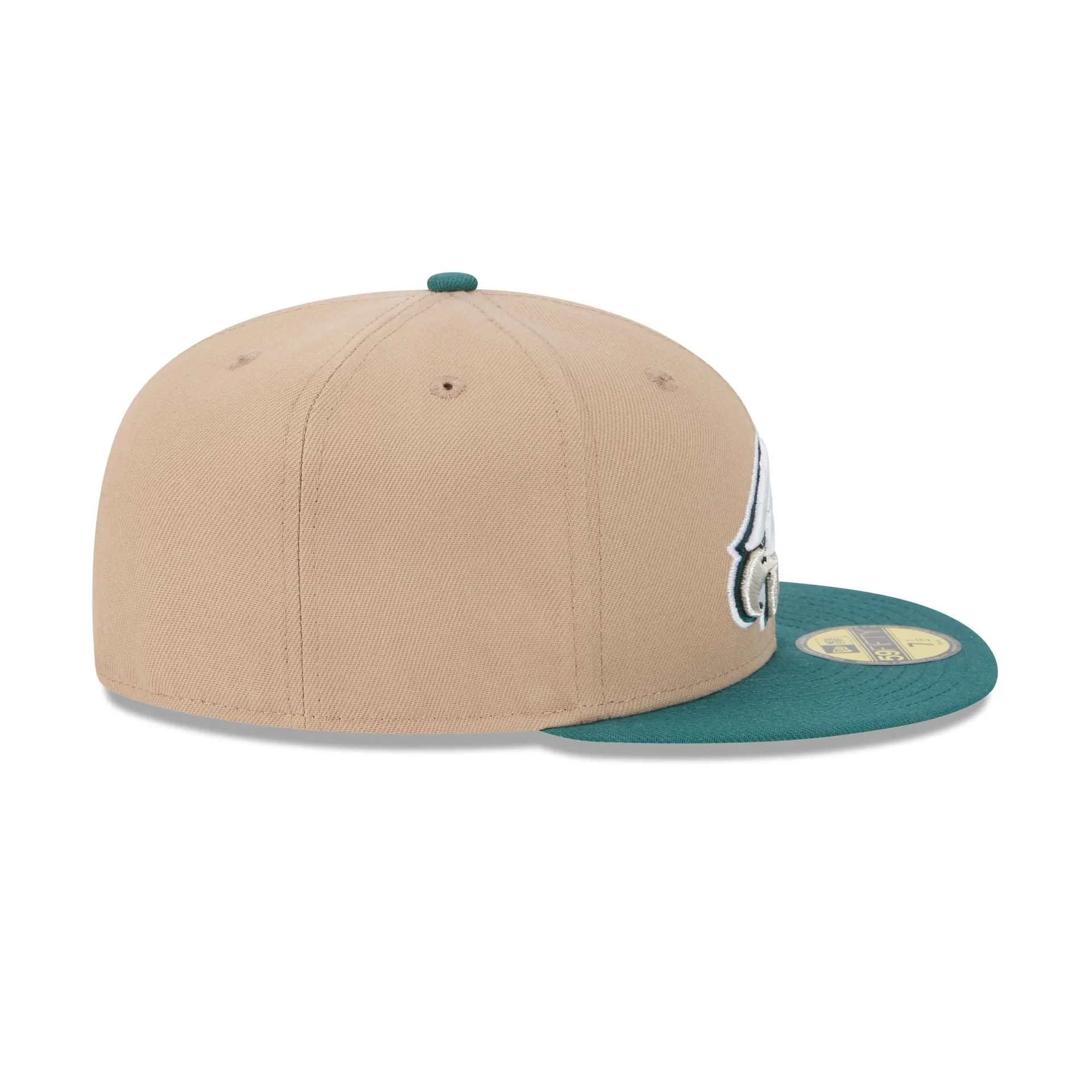Philadelphia Eagles Camel 59FIFTY Fitted Hat sold by New Era product image thumbnail 5