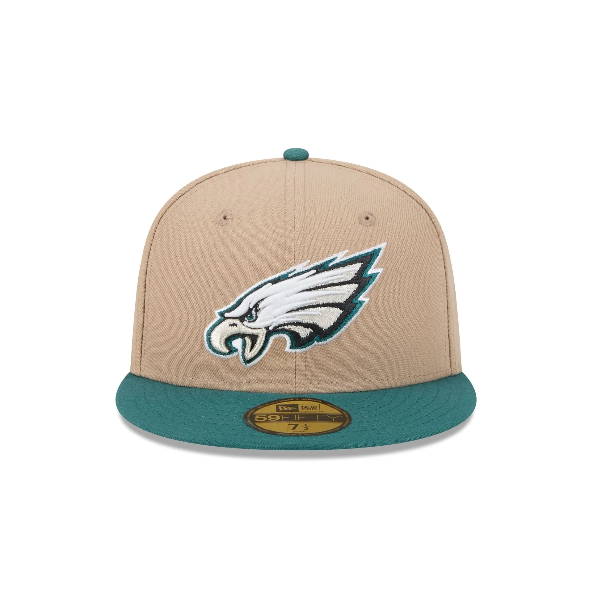 Philadelphia Eagles Camel 59FIFTY Fitted Hat sold by New Era product image thumbnail 2