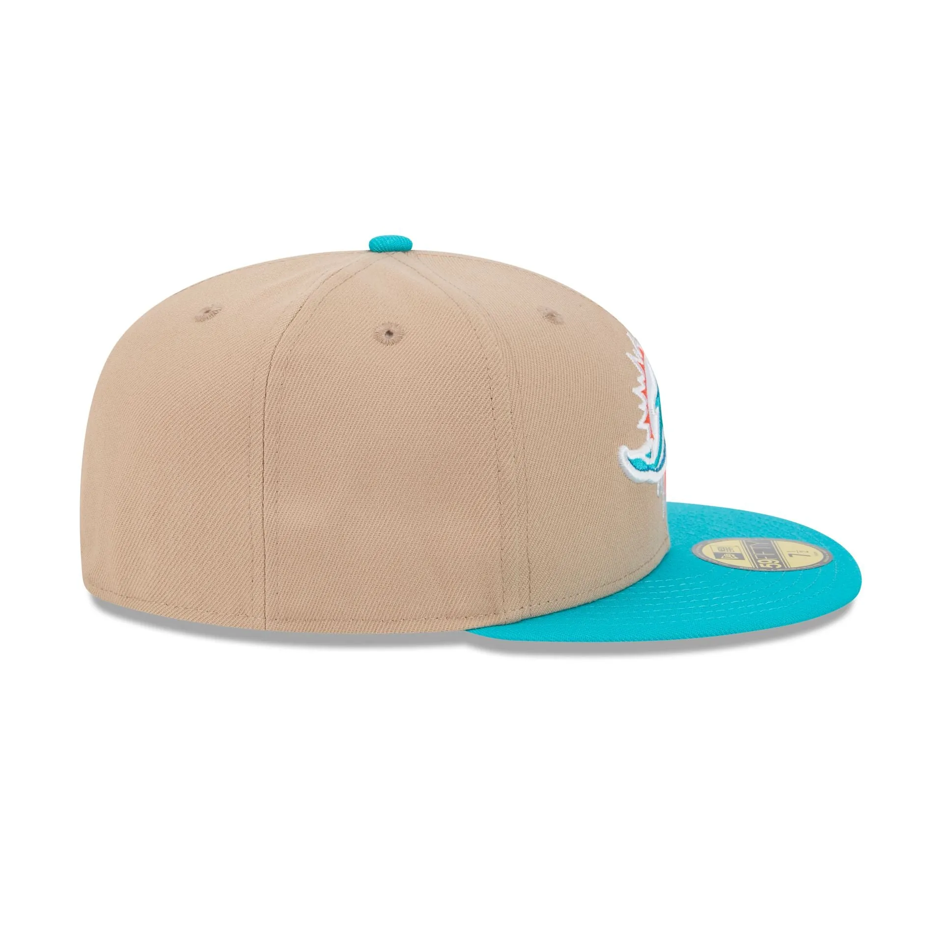 Miami Dolphins Camel 59FIFTY Fitted Hat sold by New Era product image thumbnail 5