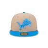 Detroit Lions Camel 59FIFTY Fitted Hat sold by New Era
