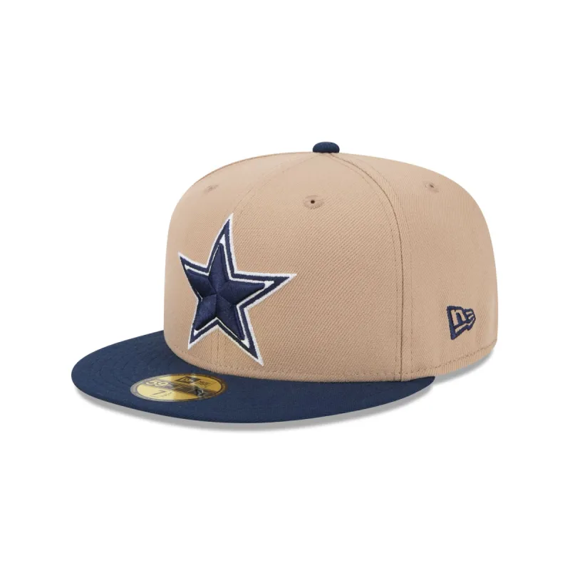 Dallas Cowboys Camel 59FIFTY Fitted Hat sold by New Era