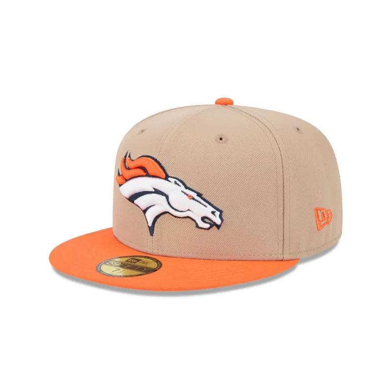 Denver Broncos Camel 59FIFTY Fitted Hat sold by New Era