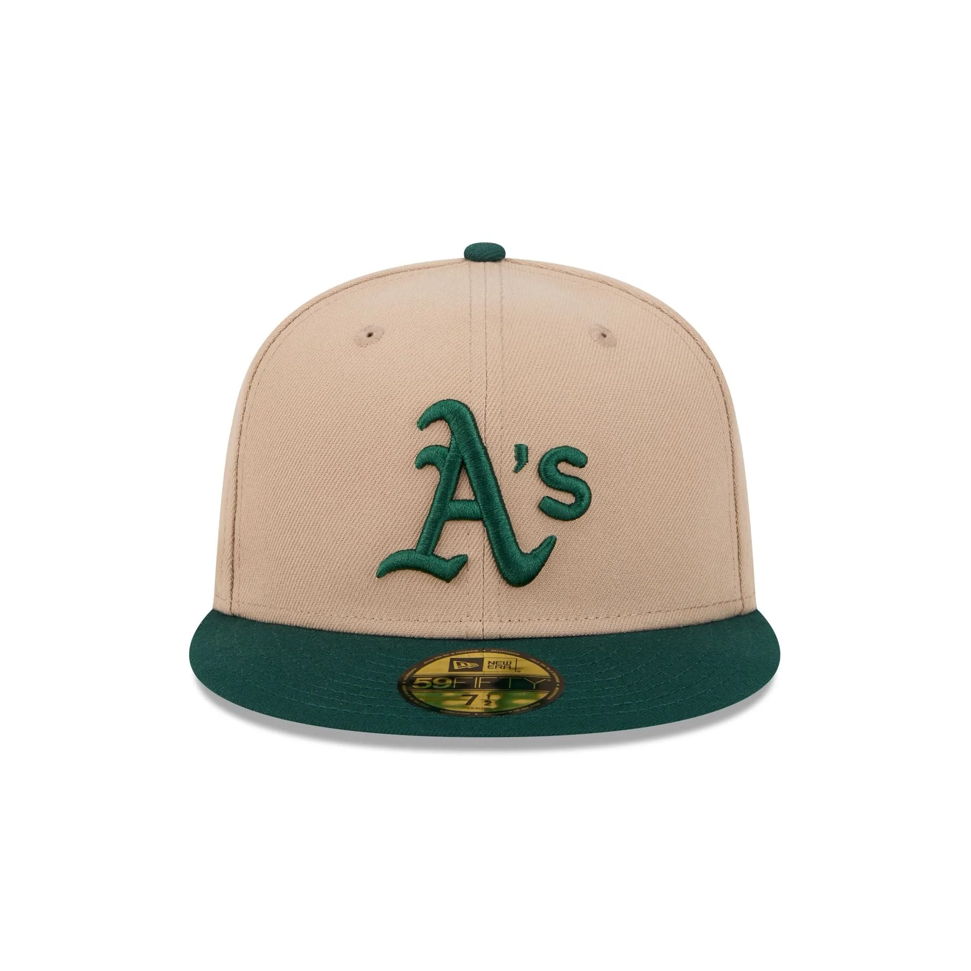Oakland Athletics Camel 59FIFTY Fitted Hat sold by New Era product image thumbnail 2