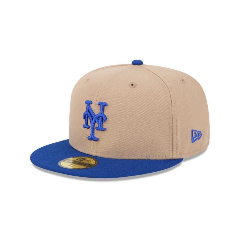 New York Mets Camel 59FIFTY Fitted Hat sold by New Era