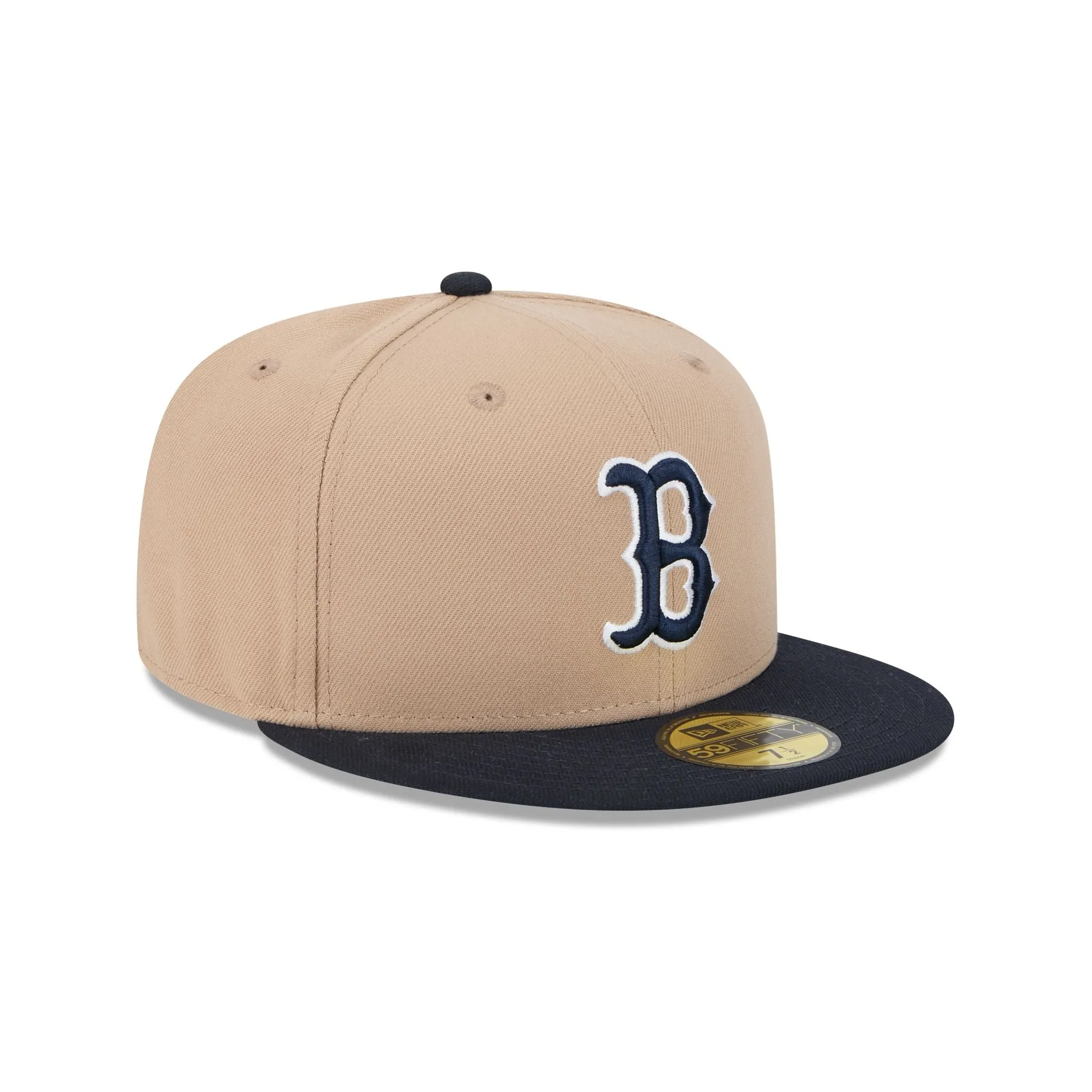 Boston Red Sox Camel 59FIFTY Fitted Hat sold by New Era product image thumbnail 3