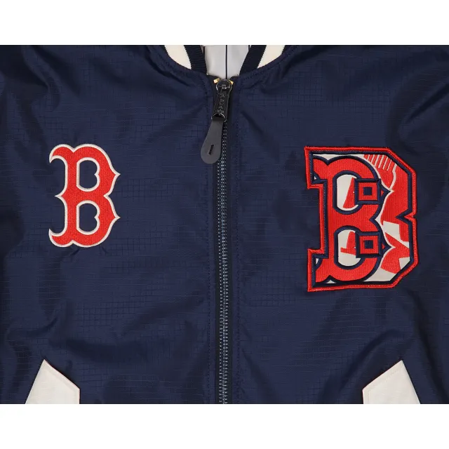 Alpha Industries X Boston Red Sox L-2B Bomber Jacket sold by New Era product image thumbnail 3