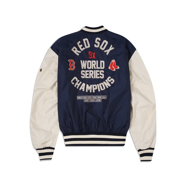 Alpha Industries X Boston Red Sox L-2B Bomber Jacket sold by New Era product image thumbnail 2