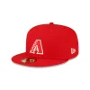 Arizona Diamondbacks Sidepatch Red 59FIFTY Fitted Hat sold by New Era
