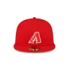 Arizona Diamondbacks Sidepatch Red 59FIFTY Fitted Hat sold by New Era