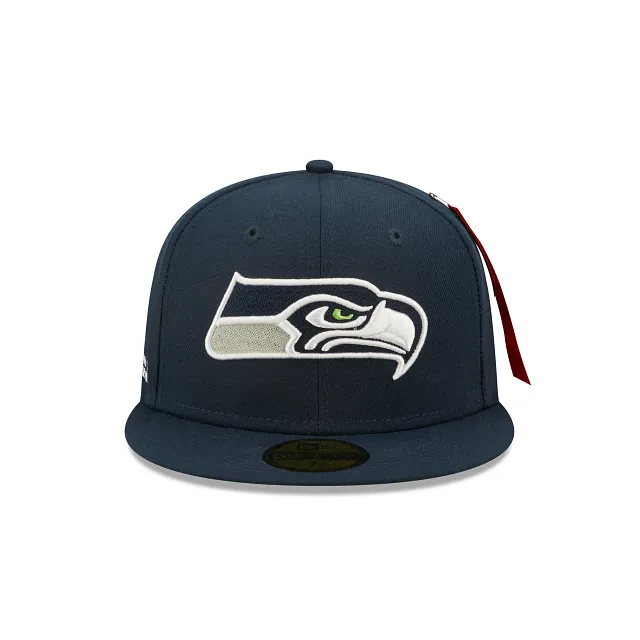 Alpha Industries X Seattle Seahawks 59FIFTY Fitted Hat sold by New Era product image thumbnail 2