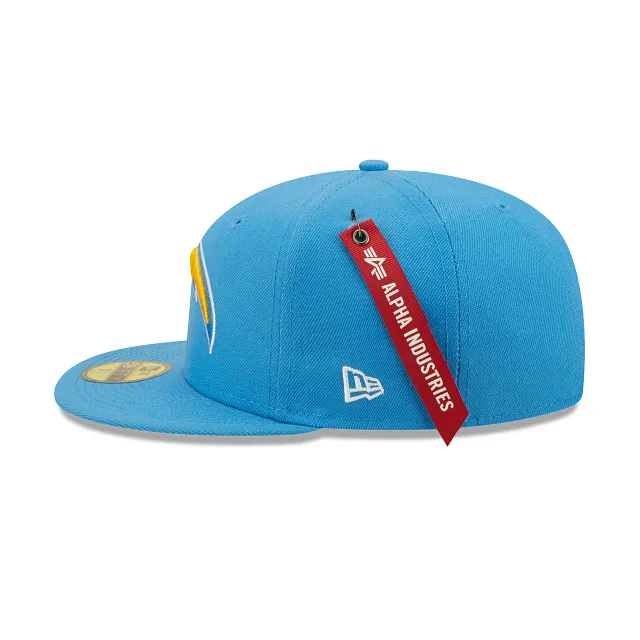 Alpha Industries X Los Angeles Chargers 59FIFTY Fitted Hat sold by New Era product image thumbnail 4