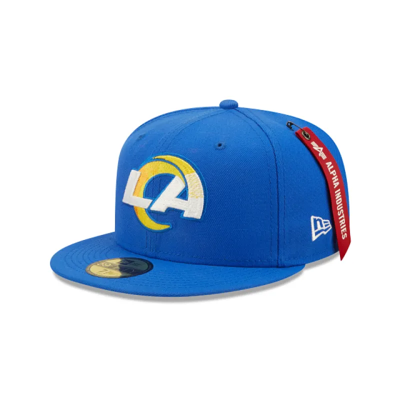 Alpha Industries X Los Angeles Rams 59FIFTY Fitted Hat sold by New Era