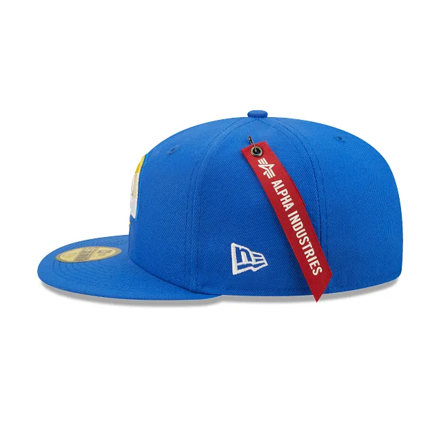 Alpha Industries X Los Angeles Rams 59FIFTY Fitted Hat sold by New Era product image thumbnail 4