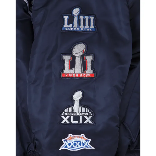 Alpha Industries X New England Patriots MA-1 Bomber Jacket sold by New Era product image thumbnail 5