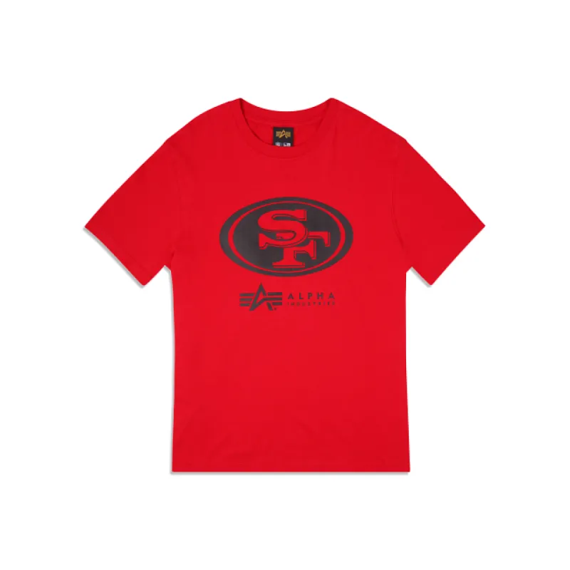 Alpha Industries X San Francisco 49ers T-Shirt sold by New Era
