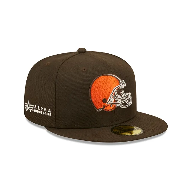 Alpha Industries X Cleveland Browns 59FIFTY Fitted Hat sold by New Era product image thumbnail 3