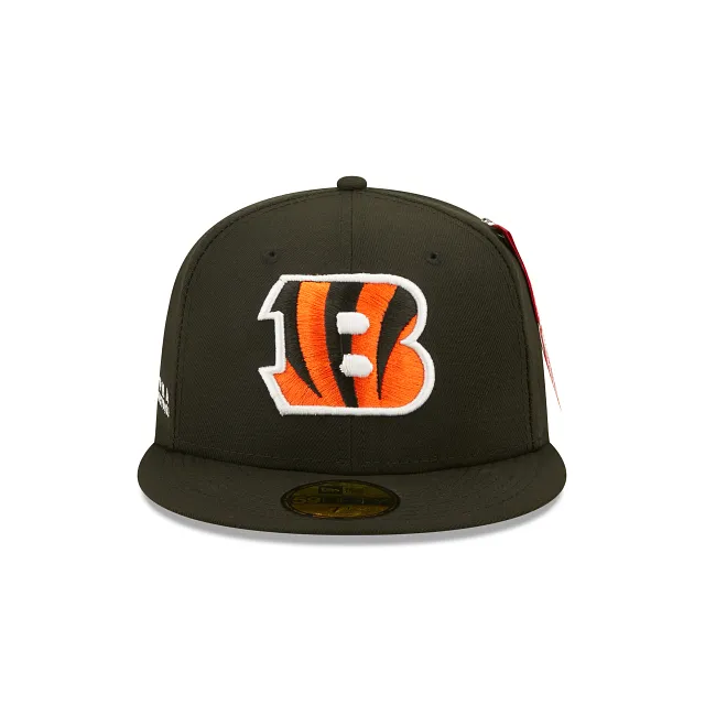 Alpha Industries X Cincinnati Bengals 59FIFTY Fitted Hat sold by New Era product image thumbnail 2