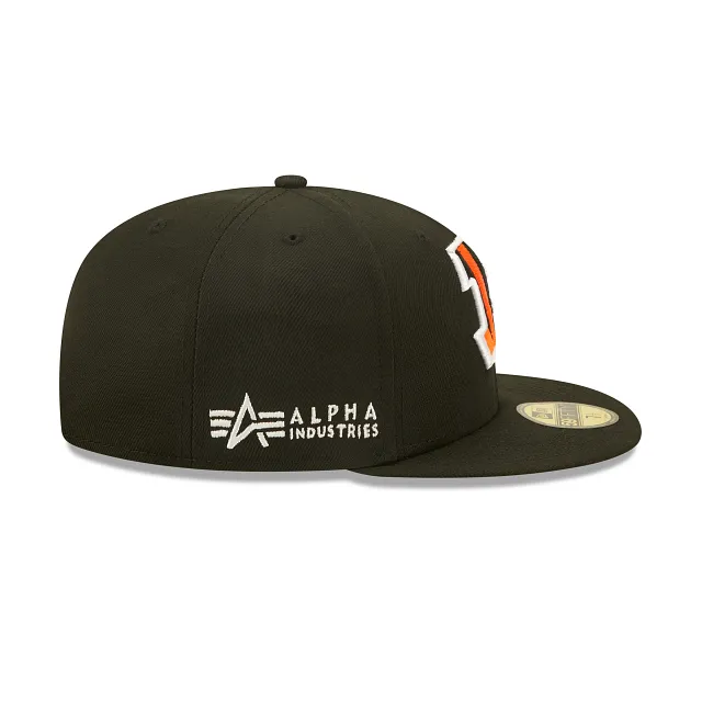 Alpha Industries X Cincinnati Bengals 59FIFTY Fitted Hat sold by New Era product image thumbnail 5