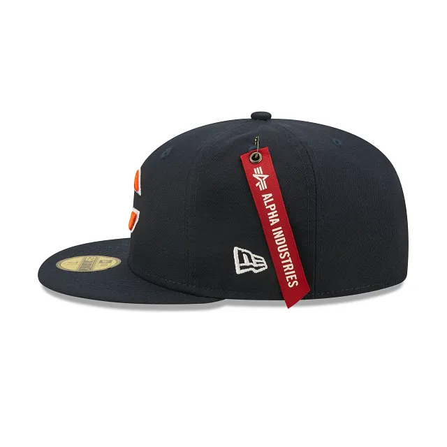 Alpha Industries X Chicago Bears 59FIFTY Fitted Hat sold by New Era product image thumbnail 4