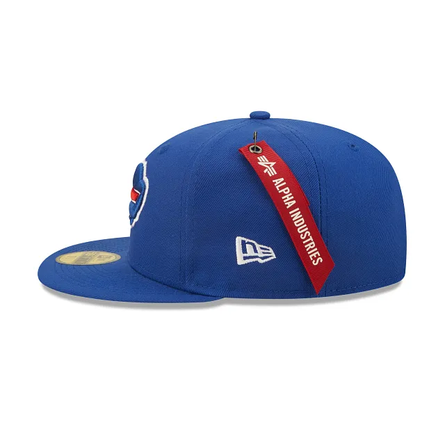 Alpha Industries X Buffalo Bills 59FIFTY Fitted Hat sold by New Era product image thumbnail 4