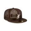 Fear of God Essential Full Mesh Brown 59FIFTY Fitted Hat sold by New Era