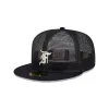 Fear of God Essential Full Mesh Blue 59FIFTY Fitted Hat sold by New Era
