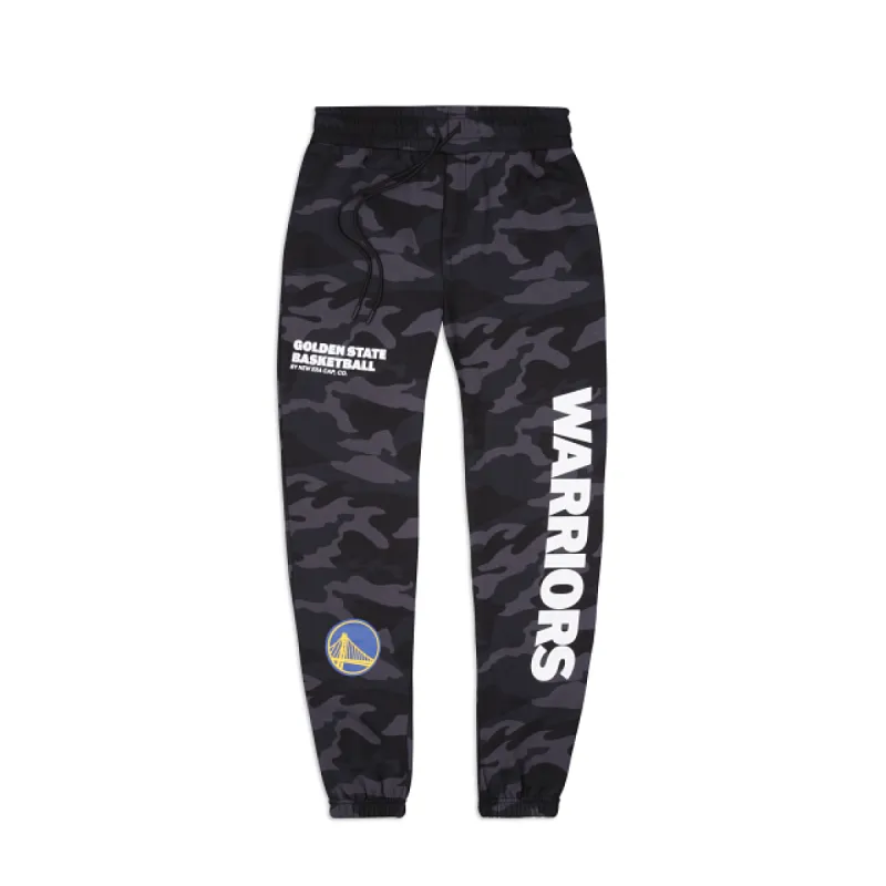 Golden State Warriors Lifestyle Camo Jogger sold by New Era
