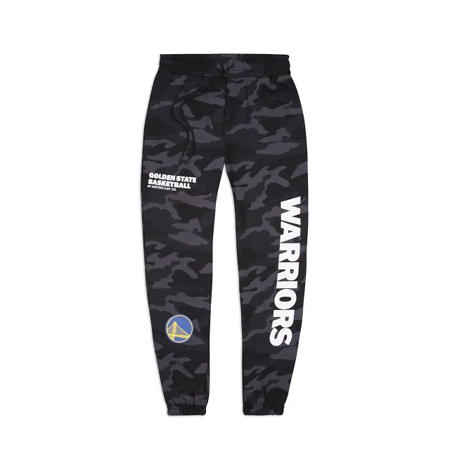 Golden State Warriors Lifestyle Camo Jogger sold by New Era
