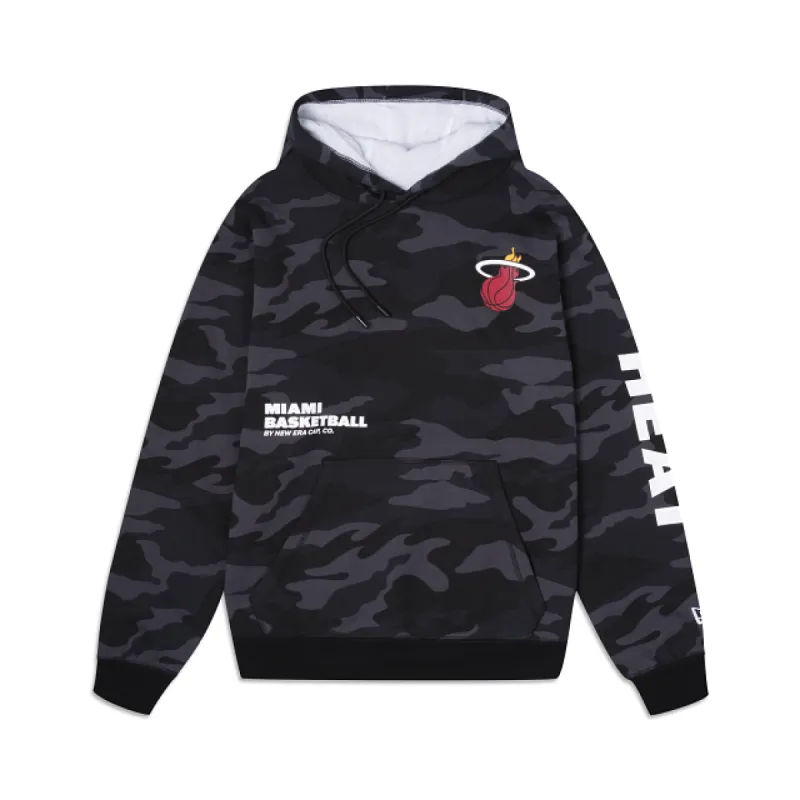 Miami Heat Lifestyle Camo Hoodie sold by New Era
