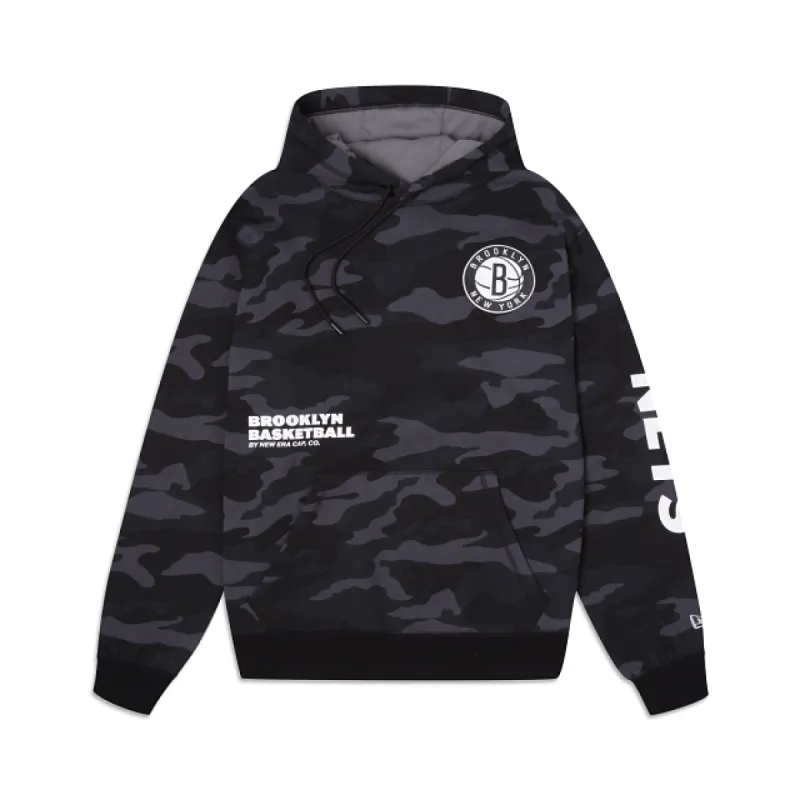 Brooklyn Nets Lifestyle Camo Hoodie sold by New Era