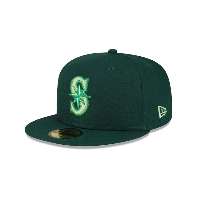 Seattle Mariners Green 59FIFTY Fitted Hat sold by New Era product image thumbnail 3