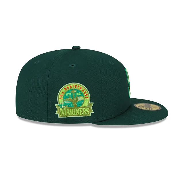 Seattle Mariners Green 59FIFTY Fitted Hat sold by New Era product image thumbnail 4