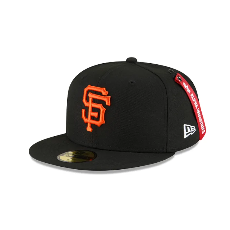 Alpha Industries X San Francisco Giants 59FIFTY Fitted Hat sold by New Era