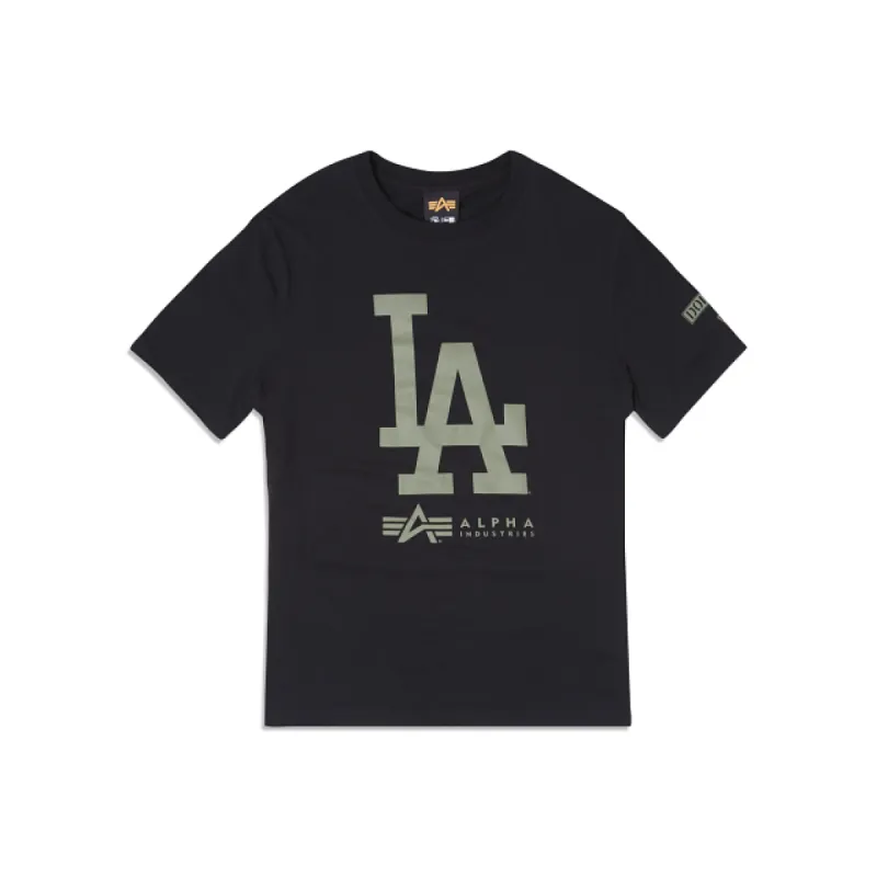 Alpha Industries X Los Angeles Dodgers Striped T-Shirt