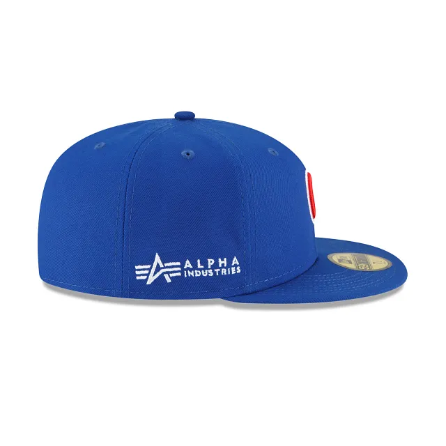 Alpha Industries X Chicago Cubs 59FIFTY Fitted Hat sold by New Era product image thumbnail 5