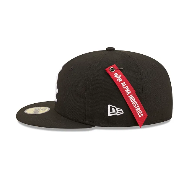 Alpha Industries X Chicago White Sox 59FIFTY Fitted Hat sold by New Era product image thumbnail 4